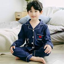 Ensemble Printemps Adolescent - Pyjama Enfant Garçon Confortable