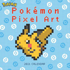Calendrier Pixel Art Pokémon 2021 : Une Aventure Épique