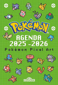 Agenda Pokémon 2025-2026 : Coloriages Pixels pour les Fans