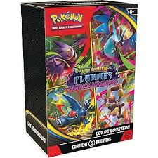 Blister de Trois Boosters Méga-Évolution - Flammes Fantasmagoriques - Farfuret du JCC Pokémon