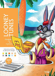 Coloriages Mystères Looney Tunes Alexandre - Un Voyage Coloré