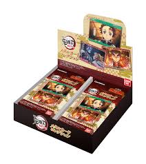 Boîte de Cartes Demon Slayer de Bandai - Collection Incontournable !