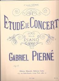 Étuve Concert Piano - Gabriel Pierné (Op. 13)