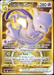 Carte Pokémon Mewtwo Vstar 086 078 - Édition Dorée