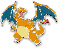 Épingle Dracaufeu Précieuse - Un incontournable pour les fans de Pokémon