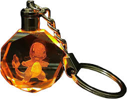 Porte Clé Lumineux Original Cristal - Un Accessoire Pokemon Incontournable