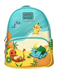 Sac à bandoulière Loungefly Pokémon - Les starters originaux