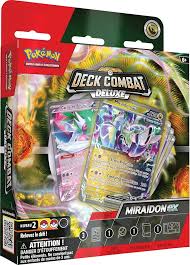 JCC Pokémon Miraidon Ex L'emploi Accessoires - Deck de Combat Pokémon