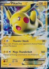 Carte Pokémon Pikachu EX XY174 - Édition limitée