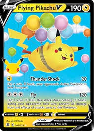 Carte Pokémon Célébration Anniversaire Holographique - Surprise Pikachu
