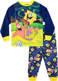 Ensemble Pyjamas Bob Léponge pour Garçon de 8 Ans