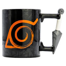Tasse Naruto Shippuden Kunaï Konoha - L'accessoire ultime pour les fans