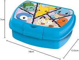 Arlis Boîte à Goûter PVC - Le Compagnon Idéal pour les Fans de Pokémon