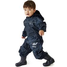 Regatta Puddle IV Combinaison Imperméable pour Enfants