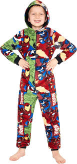 Combinaison Surpyjama Grenouillère Avengers - Confort et Style pour Enfants
