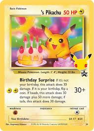 Célébrations Pokémon : Danniversaire Pikachu TitanCards® Toploader