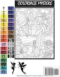 Magique Fées Coloriage Mystère - Laissez libre cours à votre créativité
