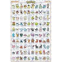Affiche Pokémon Johto en Français - GBEye