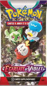 Cartes Pokémon Scarlet Assorted - Collection Multicolore