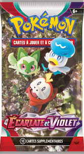 Cartes Pokémon Scarlet Assorted - Collection Multicolore