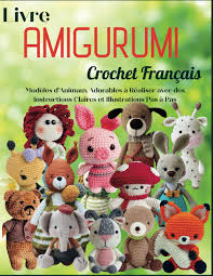 Découvrez le livre Amigurumi Crochet Français - Illustrations incluses
