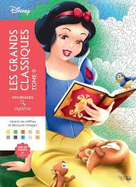 Coloriages Mystères Disney Grands Classiques - Amusement Garanti