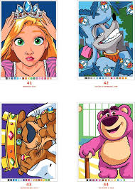 Coloriage Mystère Disney - Grands Classiques par Jérémy Mariez