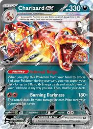 Dracaufeu Ex Pokémon - Obsidienne TitanCards® Toploader