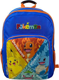 Sac Pokémon Adaptable pour Fournitures Scolaires Multicolore