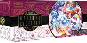 Calendrier des Fêtes Pokémon 2025 - Un univers magique à découvrir