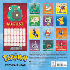 Calendrier des fêtes Pokémon 2025 - Un compagnon pour chaque jour de l'année