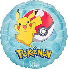 Ballon Pokémon Aluminium - Un compagnon festif!
