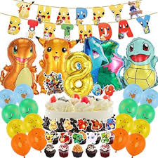 Ballon Pokémon Gonflable pour Anniversaire d'Enfant