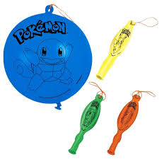 Ballons Pokémon Assortis - La magie de l'univers Pokémon