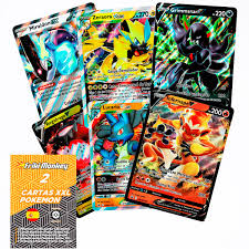 Lot de Grandes Cartes Pokémon Originales en Espagnol - Collection Incontournable