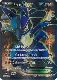 Cartes Pokémon Lucario EX Furious - Une Énergie de Combat