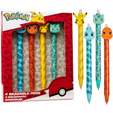 Stylos Pokémon Effaçables : La Papeterie Magique pour Tous les Fans!