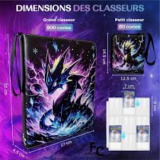 Classeur Réversible pour Cartes Pokémon - Transport Collection