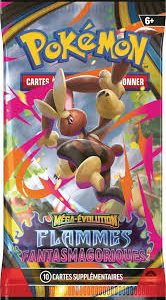Cartes Boosters Pokémon Méga Évolution Fantasmagoriques - Flamme Phantasmagorisque