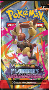 Cartes Boosters Pokémon Méga Évolution Fantasmagoriques - Flamme Phantasmagorisque