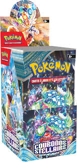 Lot de Boosters Pokémon Écarlate Couronne Stellaire