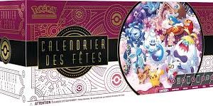 Calendrier Pokémon avec Cartes Boosters : L'aventure commence ici !