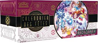 Calendrier Pokémon avec Cartes Boosters : L'aventure commence ici !