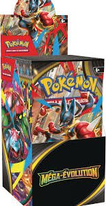 Pokémon Présentoir Méga Évolution JCC - Flammes Fantasmagoriques (18 Boosters)