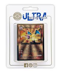 Collection Classique Gold de Charizard Dracaufeu - Édition Limitée