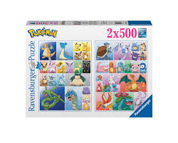 Puzzle Pokemon 500 Pièces - Un Voyage Époustouflant dans le Monde des Pokémon