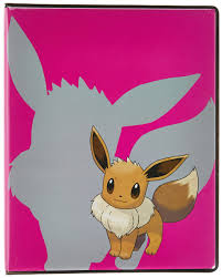 Cahier Range Cartes Pokémon - Évoluez avec Evoli !