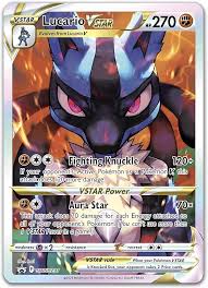 Cartes Pokémon Lucario VSTAR SWSH291 - Force et Élégance