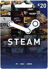 Valve Software Steam 20€ Carte