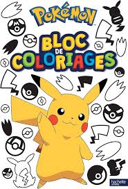 Bloc de Coloriages Pokémon - Amusement et Créativité